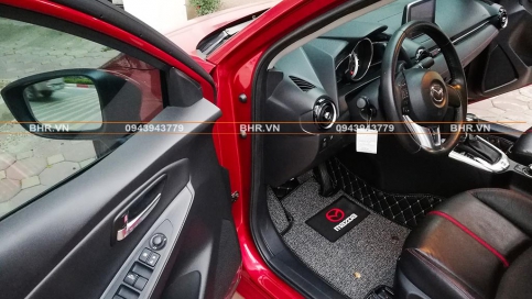 Thảm lót sàn 5D 6D Mazda 2 2015 - nay